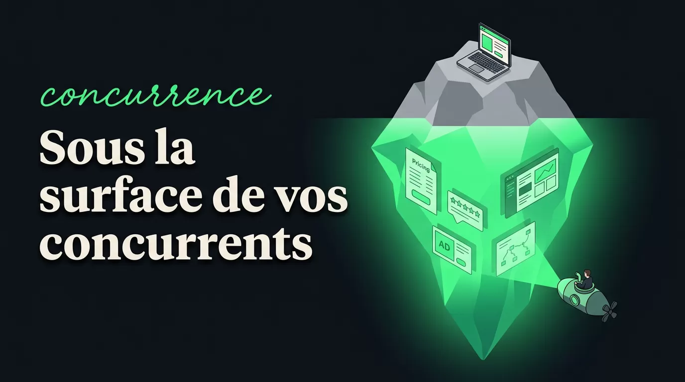 Analyse concurrentielle : aller au-delà de la visite du site web du compétiteur