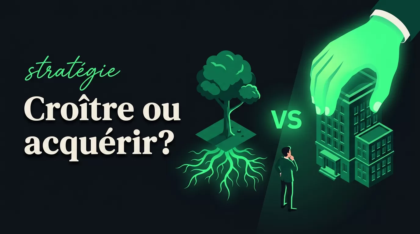 Croissance organique vs acquisition : quelle stratégie pour votre PME?